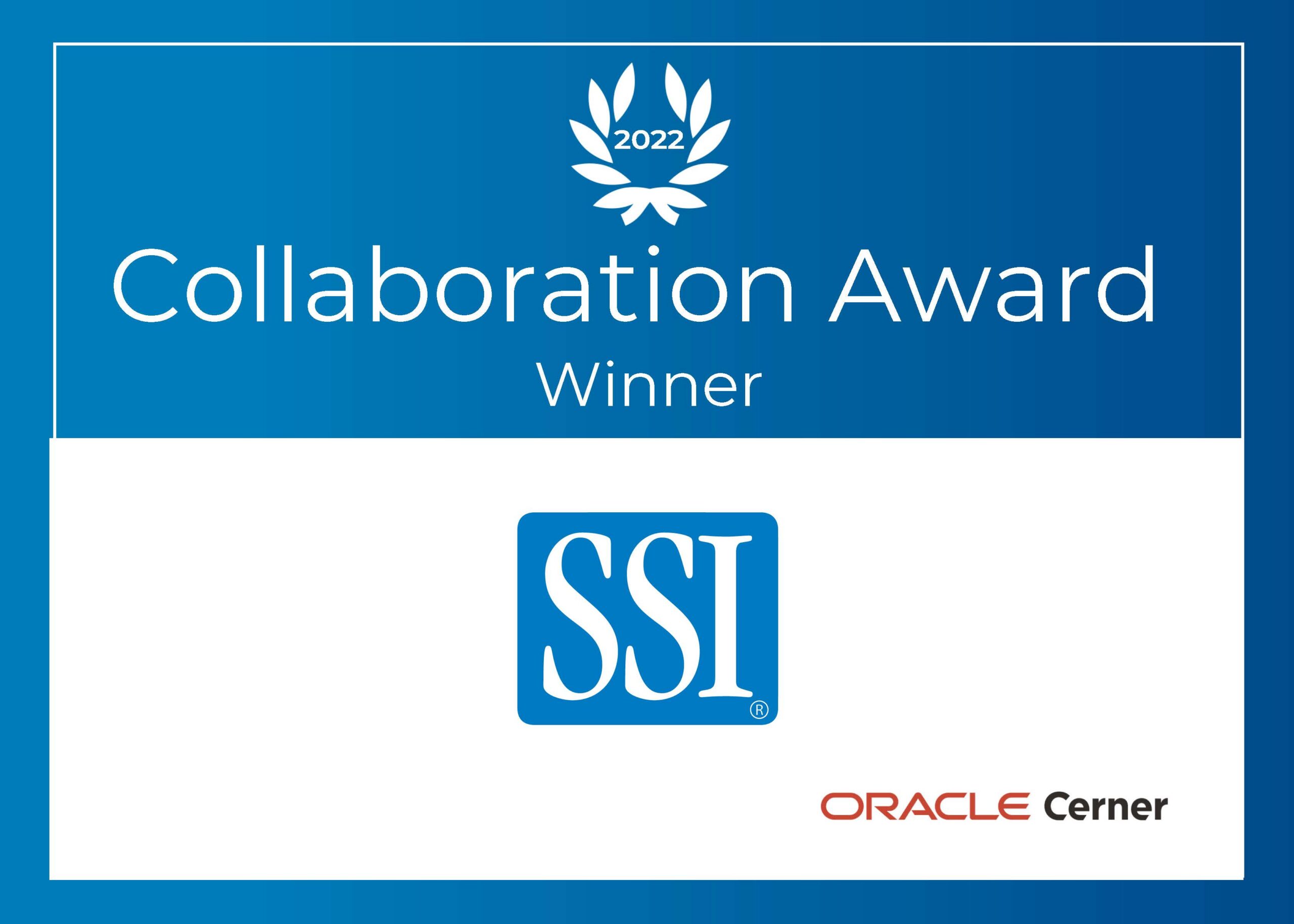 SSI Cerner Collaboration Award